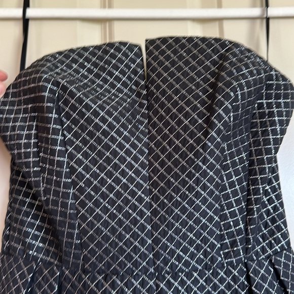 Isabel Garcia Black + Silver Formal Cocktail Dress - Picture 6 of 14